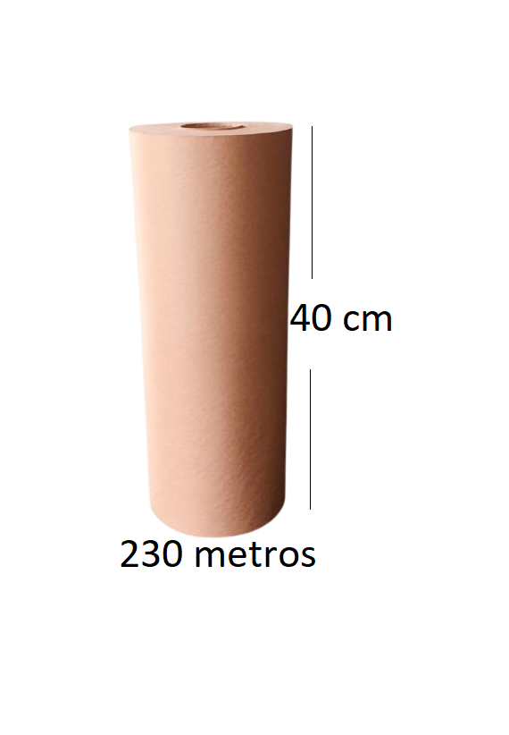 Rollo de Papel Kraft 35 grs. 40 cms.